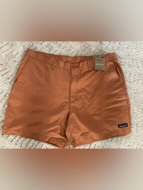 Patagonia Men's Rust Orange Lightweight Shorts 40”